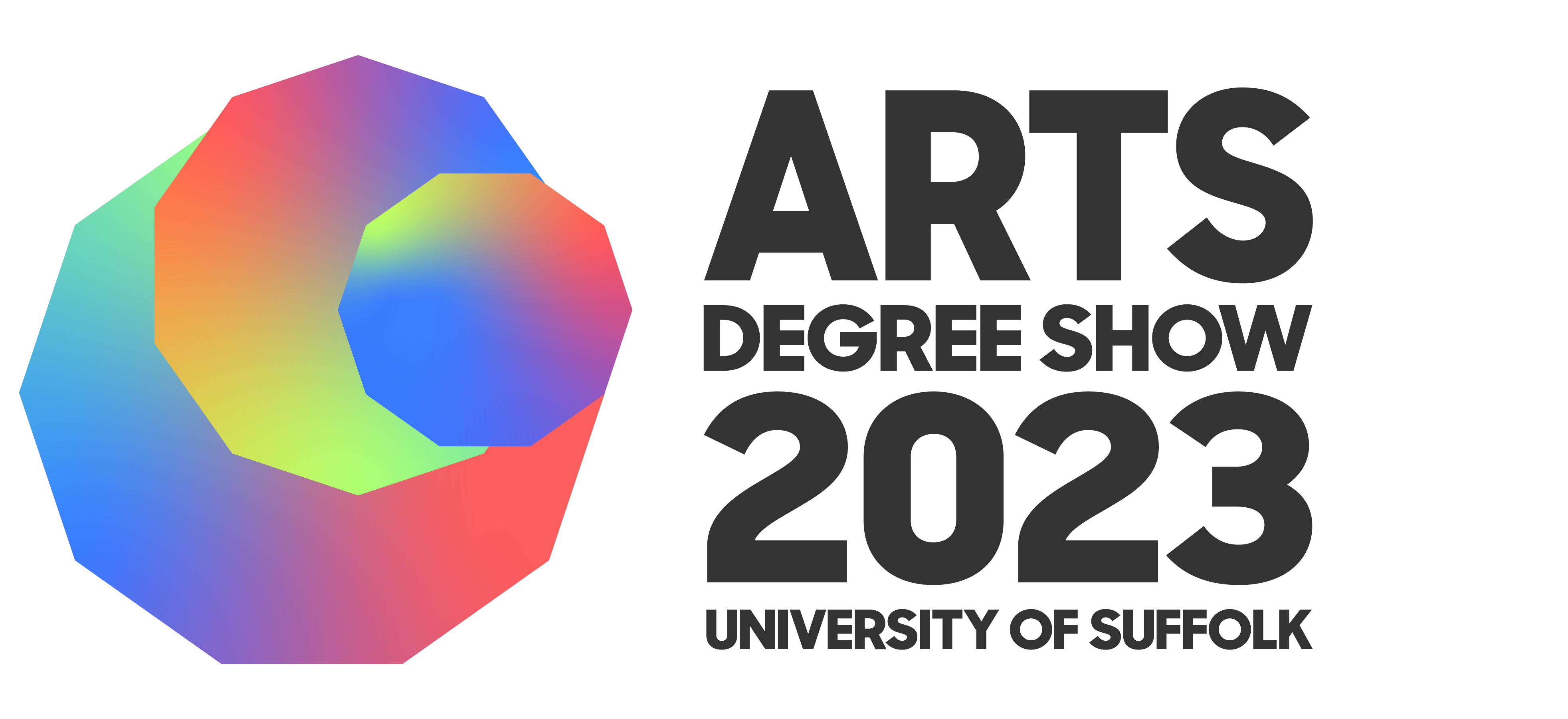 Logo for Arts Degree Show 2023